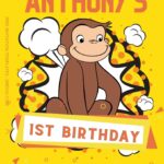 8+ Curious George Birthday Invitation Templates