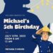 9+ Fireman Sam Canva Birthday Invitation Templates One