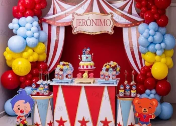 Circus Festival Party Invitations