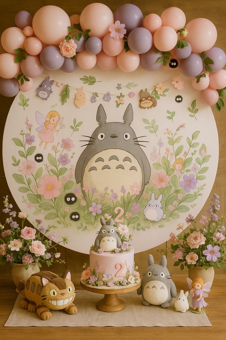 My Neighbor Totoro birthday party7