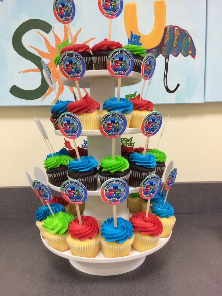 PJ Masks Cupcakes