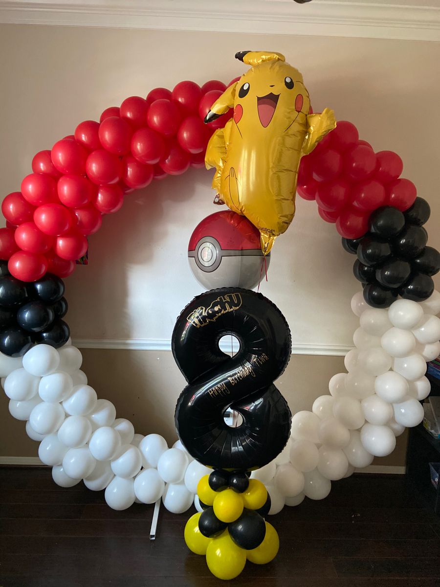 Pikachu Balloons