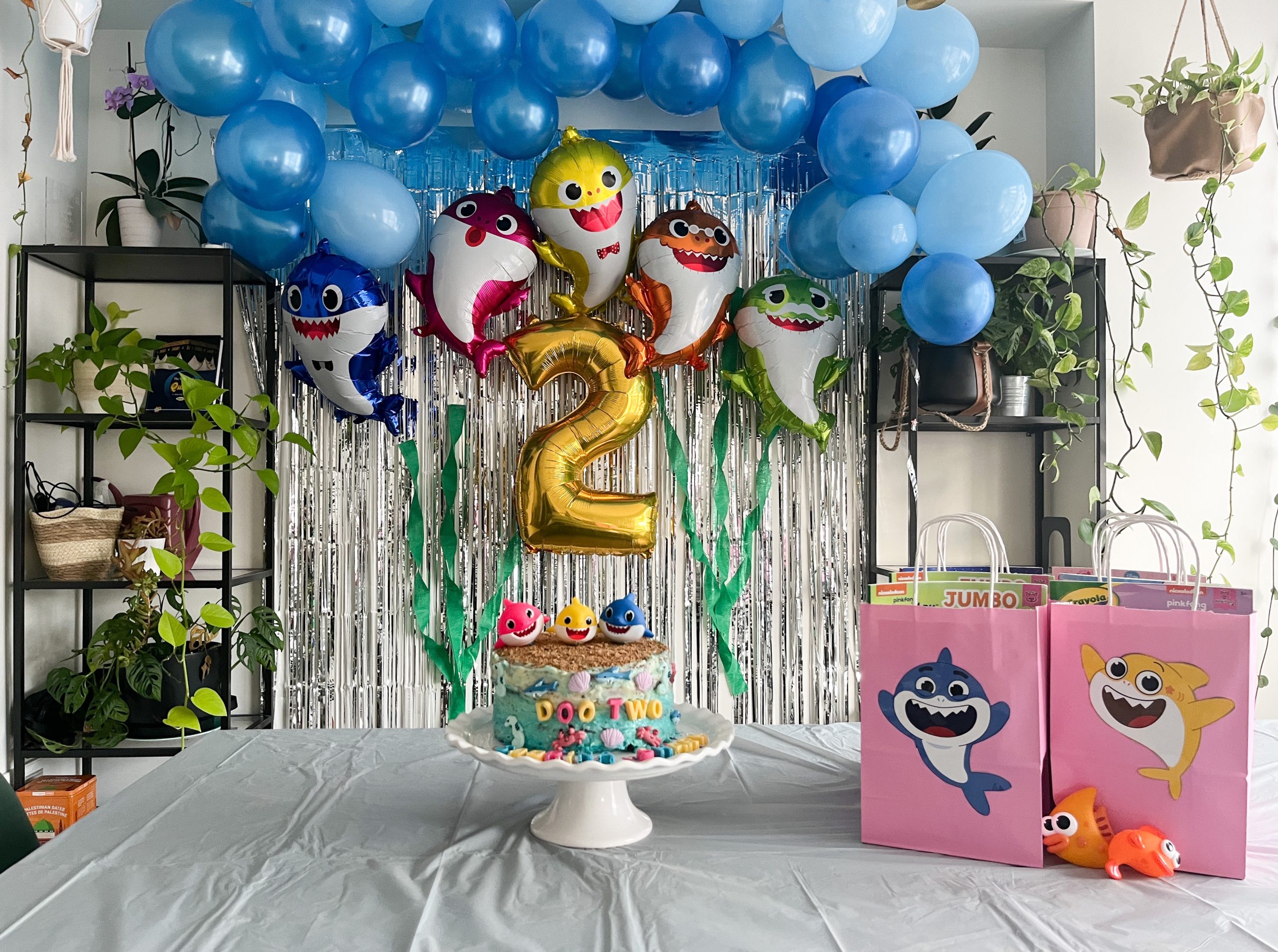 baby shark birthday party ideas 1