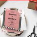 (Free Editable PDF) Botanical Rose & Gardenia Wedding Invitation Templates