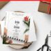 (Free Editable PDF) Luscious Garden Floral Wedding Invitation Templates with aesthetic blush pink tulips