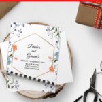 (Free Editable PDF) Lively Bright Spring Floral Wedding Invitation Templates