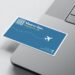 Clean Minimal Geometric Business Card Templates - Editable Canva Templates