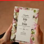 (Free Editable PDF) Vintage Flower Bouquet Wedding Invitation Templates