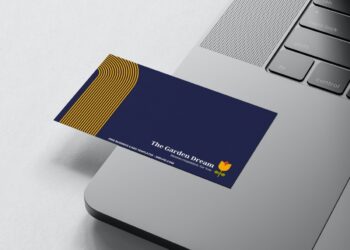 Colorful Floral Business Card Templates - Editable Canva Templates