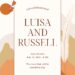 Free Editable Terracotta Hand Drawn Wedding Invitation