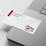Minimal Estate Business Card Templates – Editable Canva Templates