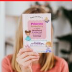 (Free Editable PDF) Magical Princess Girl Birthday Invitation Templates