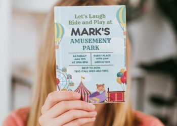 (Free Editable PDF) Amusement Park Birthday Invitation Templates