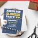 (Free Editable PDF) Cute Sheep Slumber Birthday Party Invitation Templates H