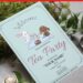 (Free Editable PDF) Adorable Tea Party Birthday Invitation Templates F