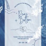 14+ Ocean Sea Illustration Canva Wedding Invitation Templates