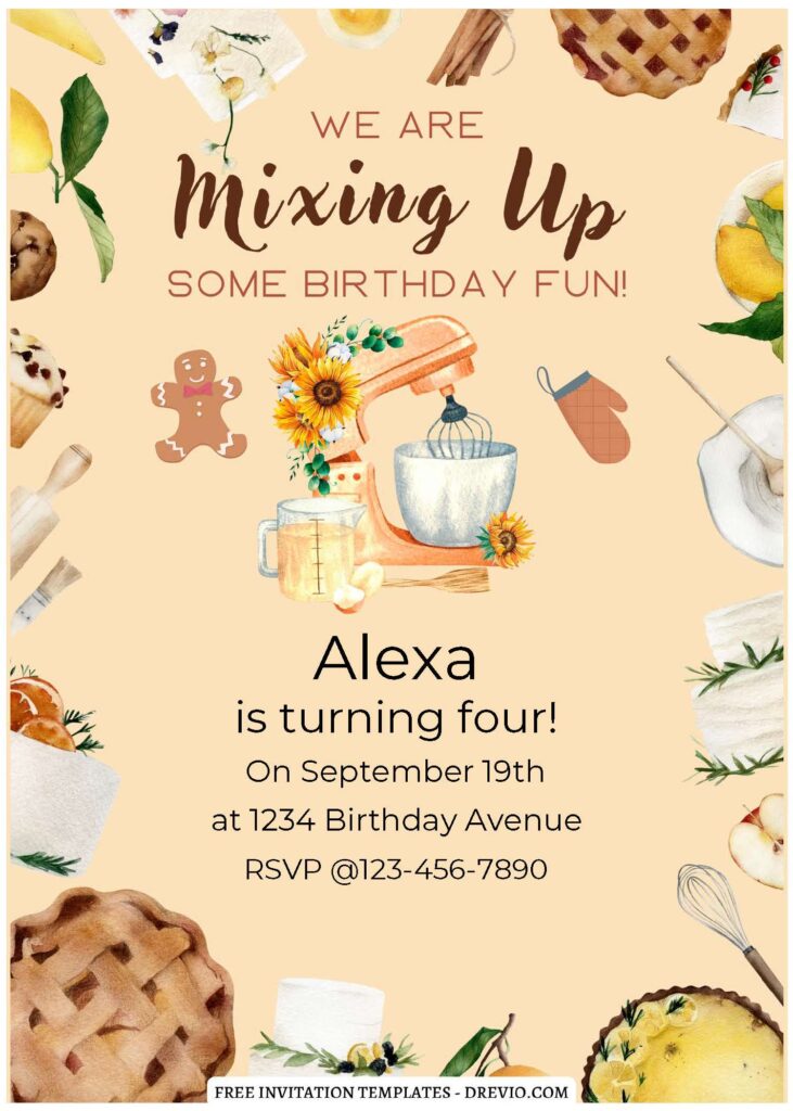 Baking Party A
