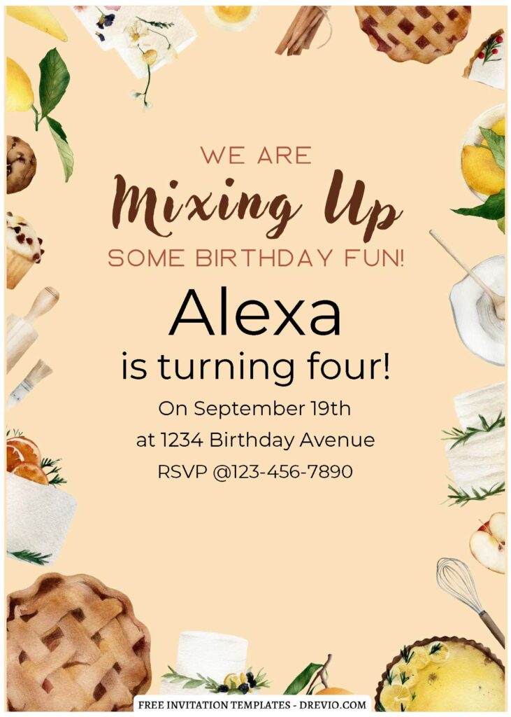Baking Party B
