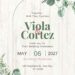 Free Editable Wood Pink White Bouquet Floral Wedding Invitation