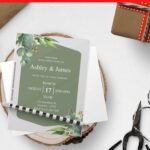 (Free Editable PDF) Greenery Garden Birthday Invitation Templates