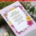 (Free Editable PDF) Garden Soiree Birthday Invitation Templates F