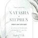 Free Editable Minimalist Greenery Her Day Sketch Wedding Invitation