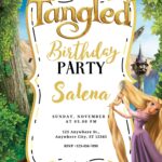 16+ Tangled Canva Birthday Invitation Templates