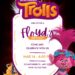 Free Editable Trolls Birthday Invitation