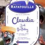 16+ Ratatouille Canva Birthday Invitation Templates