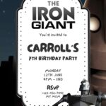 18+ Free Iron Giant Birthday Invitation Templates (Canva Editable) – 2026 Update
