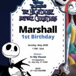 Free 16+ Nightmare Before Christmas Birthday Canva Invitations & Party Activities