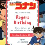 16+ Detective Conan Invitation Templates (Canva 2026 Update) You’ll Want to Save