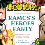 Epic Anime My Hero Academia Birthday Party Ideas for Kids and Teens