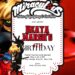 Free Editable Miraculous Ladybug and Cat Noir Birthday Invitation