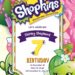 Free Editable Shopkins Birthday Invitation
