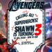 Free Editable The Avengers Birthday Invitation