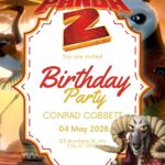22+ Kung Fu Panda 2 Canva Birthday Invitation Templates