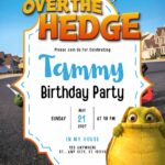 22+ Over the Hedge Canva Birthday Invitation Templates