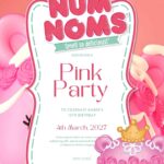 22+ Num Noms Canva Birthday Invitation Templates