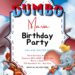 Free Editable Dumbo Birthday Invitation