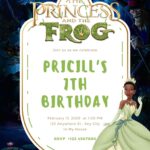 16+ The Princess and the Frog Canva Birthday Invitation Templates