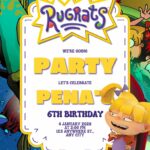 FREE Angelica Pickles (Rugrats) Birthday Invitation Templates – 14+ Canva Designs (2026)