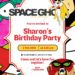 Free Editable Space Ghost (Coast to Coast) Birthday Invitation