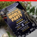 (Free Editable PDF) Awesome Guardian Of The Galaxy Birthday Invitation Templates