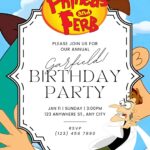 20+ Dr. Doofenshmirtz Canva Birthday Invitation Templates
