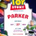 Free Editable Buzz Lightyear Birthday Invitation