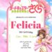 Cardcaptor Sakura Birthday Invitation