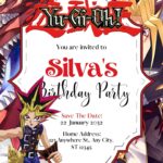 16+ Yu-Gi-Oh! Birthday Invitation Templates for Canva (2026) – Free & Editable Designs