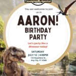 8+ Jurassic World Birthday Invitation Templates
