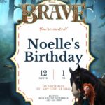20+ Brave Canva Birthday Invitation Templates